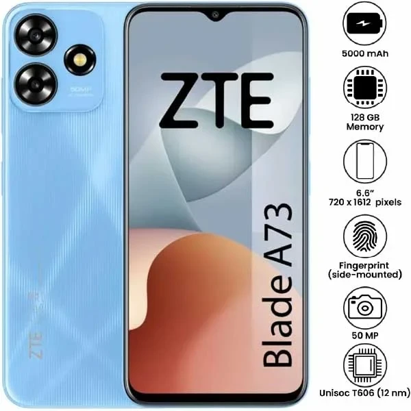 Mobitel best cheap ZTE Blade A73 5G smartphone all colors uk